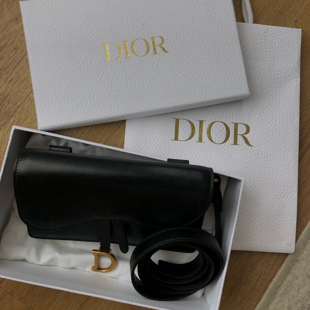 DIOR Saddle Belt Pouch